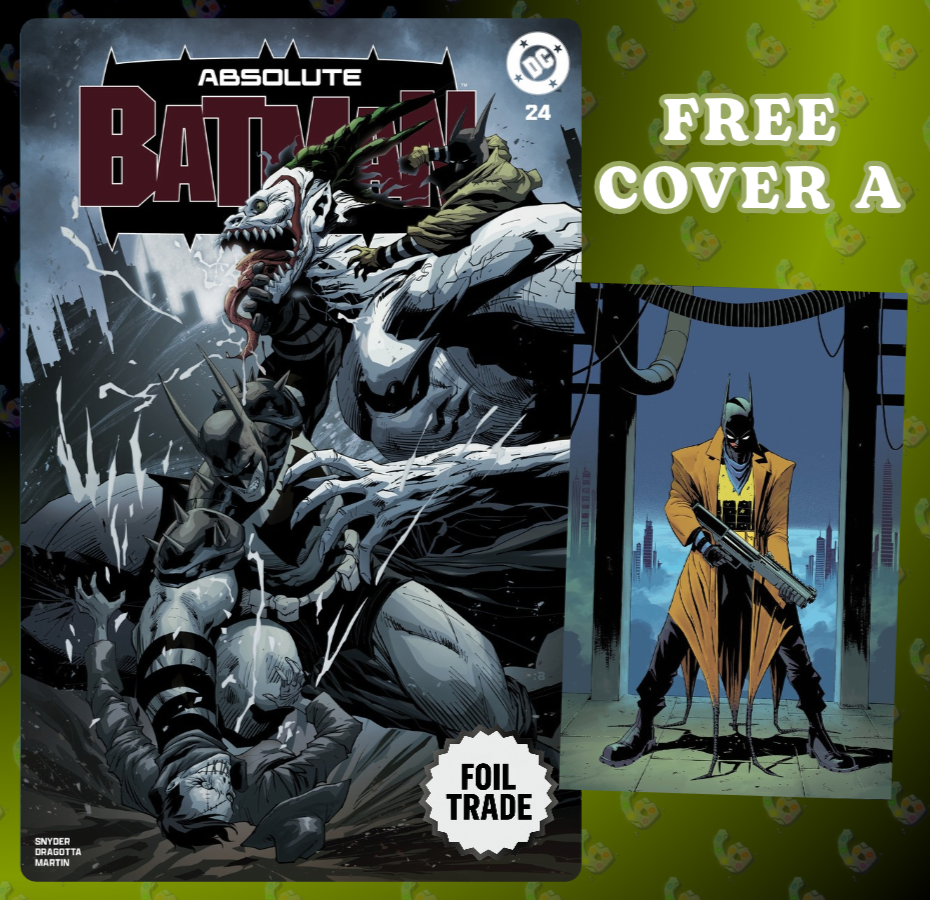 ABSOLUTE BATMAN #24 🔥 RYAN BENJAMIN FOIL TRADE INFINITY6COMICS NYCC EXCLUSIVE