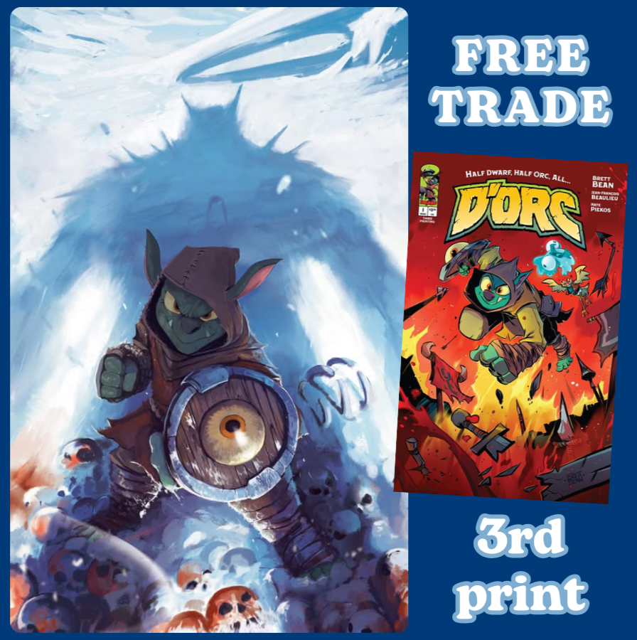 D'ORC #1 π₯ 3RD PRINT KEVIN MALLQUI EXCLUSIVE VIRGIN VARIANT LTD 450 - KEY