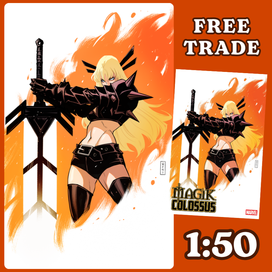 MAGIK & COLOSSUS #4 π₯ 1:50 NOGI SAN VIRGIN VARIANT