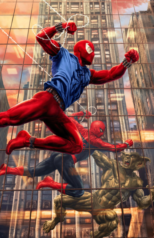 AMAZING SPIDER-MAN #25🔥 1:100 LEE BERMEJO AMAZING VISIONS VIRGIN VARIANT
