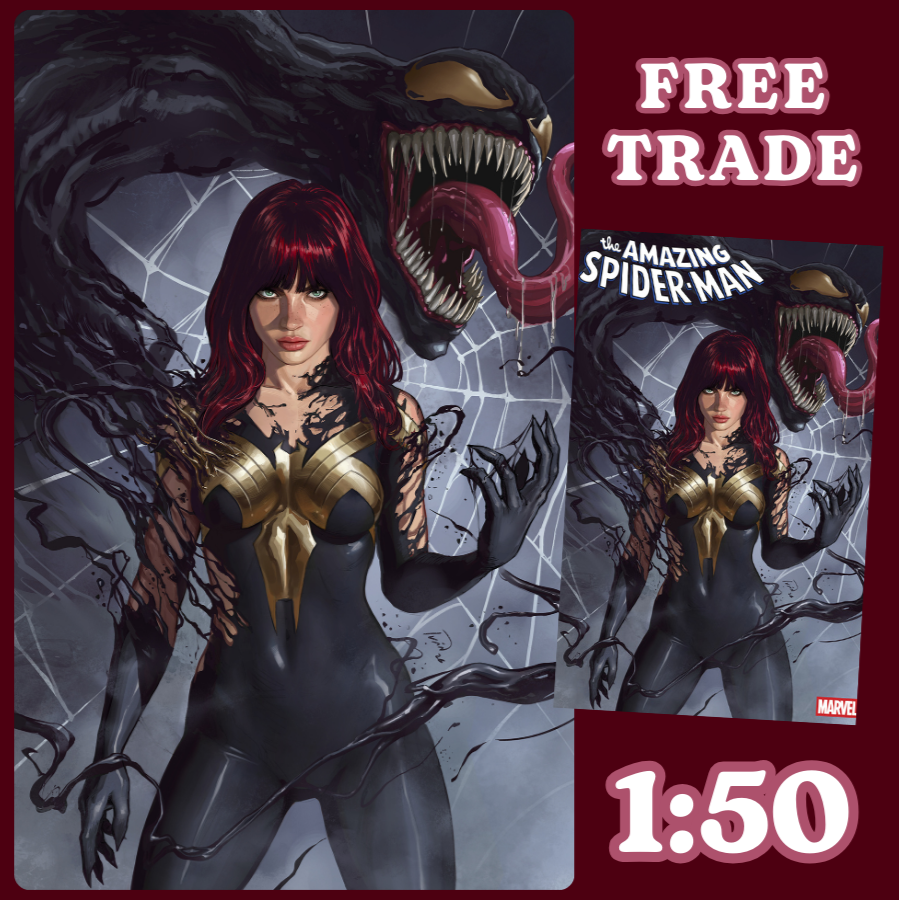 AMAZING SPIDER-MAN #23 🔥 1:50 IVAN TALAVERA VENOM VIRGIN VARIANT