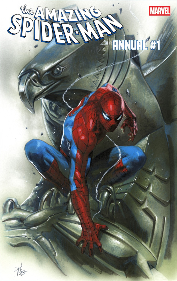 AMAZING SPIDER-MAN ANNUAL #1 🔥 GABRIELE DELL'OTTO VIRGIN VARIANT 1:100