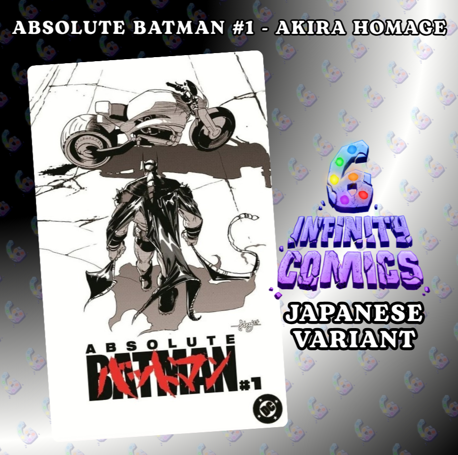 ABSOLUTE BATMAN #1 🦇🔥 AKIRA HOMAGE FERNANDEZ PHASE 6 JAPANESE VARIANT