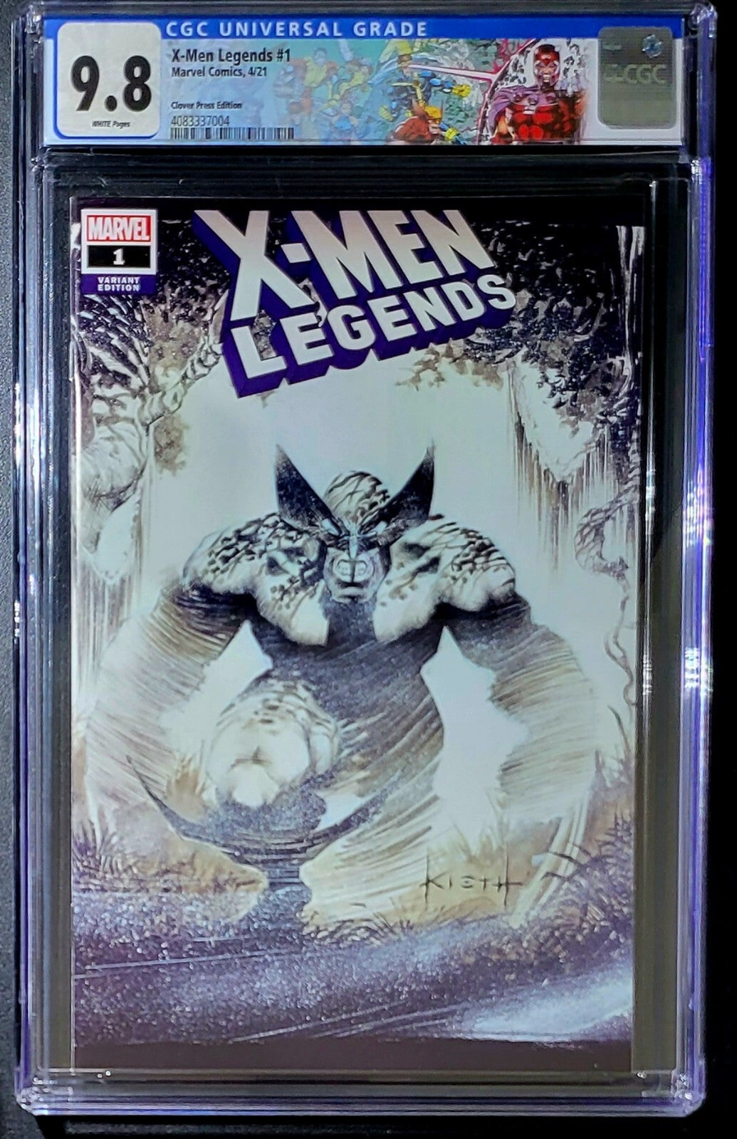 🔥🚨 X-MEN LEGENDS #1 CGC 9.8 SAM KEITH VARIANT 2021 🔥 wolverine crain