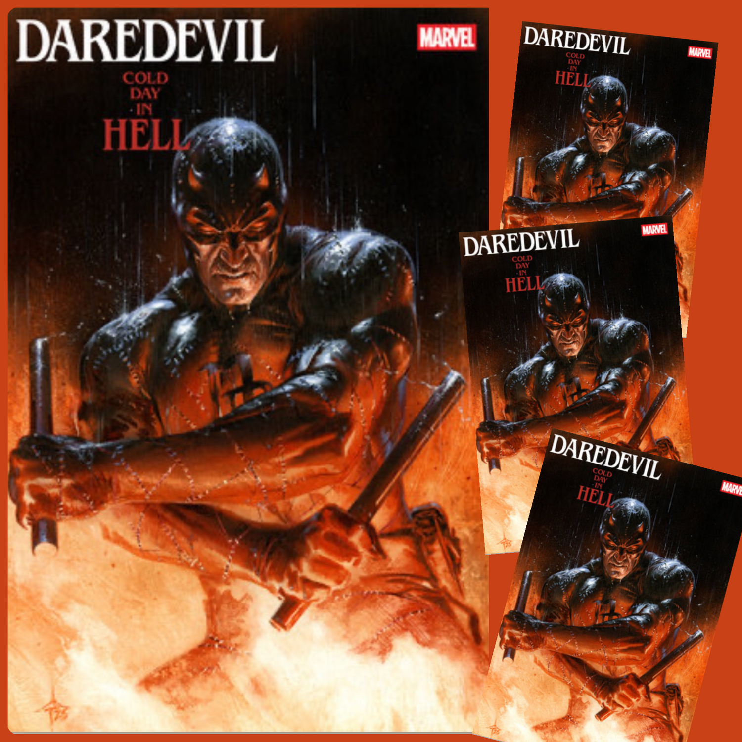 Daredevil, cold day in hell, Dell Otto, hush