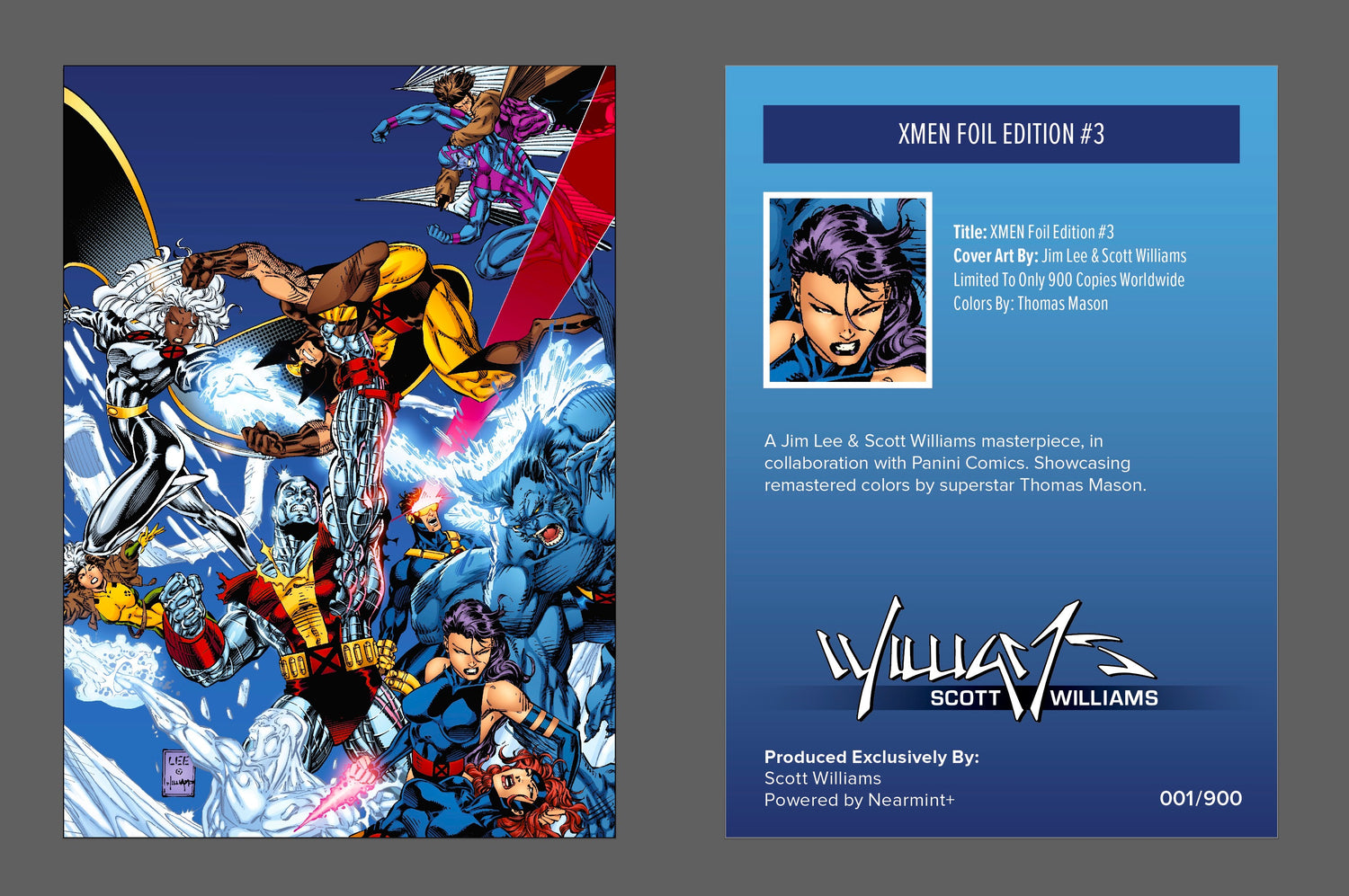 X-Men, Wolverine, Scott Williams, X-Men 3, X-Men Foil, NYCC 2024, Uncanny X-Men