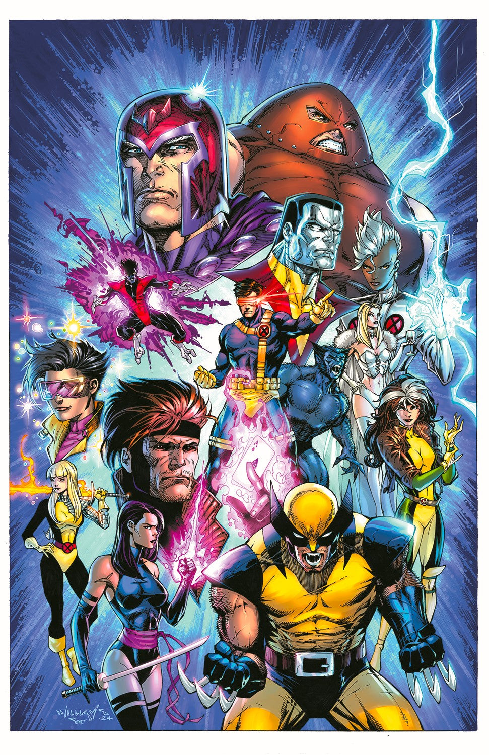 X-Men, Wolverine, Scott Williams, X-Men 1, X-Men Foil, COA, NYCC 2024, Uncanny X-Men, Uncanny X-Men 275