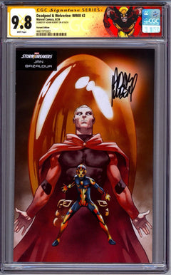 Deadpool, Deadpool & Wolverine WW3, Deadpool vs wolverine ww3, Wolverine, CGC 9.8, CGC, Signed Edition, Signature Series, Adam Kubert, Custom Label, Wolverine Custom Label
