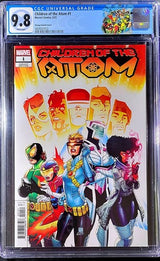 🔥🚨 Children of the Atom #1 - 1:25 Chang Variant - CGC 9.8 - x-men crain