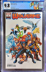 🔥 Wolverine #8 CGC 9.8 1:50 variant 🔥 Art Adams Trade 🔥 c2e2 jtc