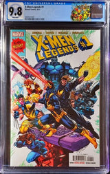 🔥🚨X-Men Legends #1 CGC 9.8 1st First Print  Brett Booth Fabian Nicieza 🔥crain