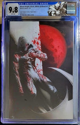 🌙 🔥 Moon Knight Black White and Blood #1 virgin CGC 9.8 🔥 Crain custom label