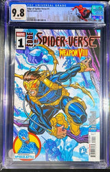 🔥 🕸️ Edge of Spider-Verse #1 2024 1st App Weapon VIII 8 🔥🔑 Key Doom Custom