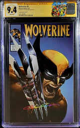 🔥🚨 WOLVERINE #8 350 CGC SS 9.4 CLAYTON CRAIN INFINITY 🌈 SIGNED HULK 340