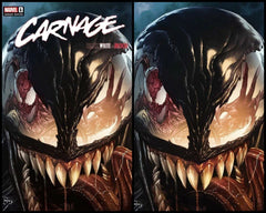 Carnage Black White & Blood, Venom, Clayton Crain, Spider-Man, Mico Suayan, Virgin Variant, Virgin
