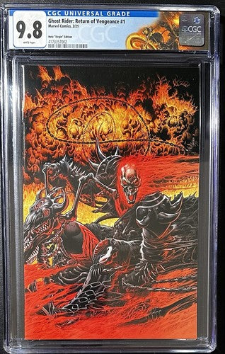 🔥🔥 GHOST RIDER RETURN OF VENGEANCE #1 HOTZ KNULLIFIED EXCLUSIVE VIRG 🔥🔥