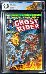 🔥🚨 Ghost Rider 7 Alan Quah variant CGC 9.8 🔥 1st Appearance Exhaust 🔥 Crain