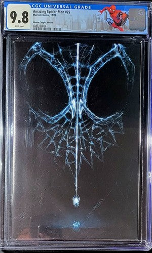 🔥🚨 Amazing Spider-Man #75 CGC 9.8 Gleason Virgin Variant  🔥 crain venom