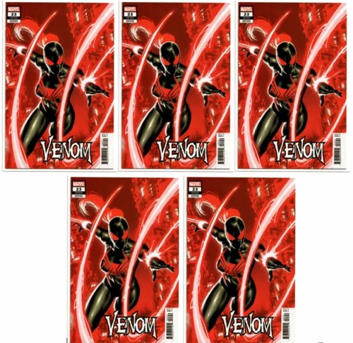Venom #23 🕸️ Cafu SPOILER Variant SET Lot of 5 2023 🔥 Key 🔑 1st Cover App