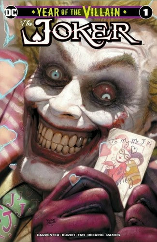 🤡 Joker Year Of The Villain #1 🔥 Ryan Brown Variant Trade Dress