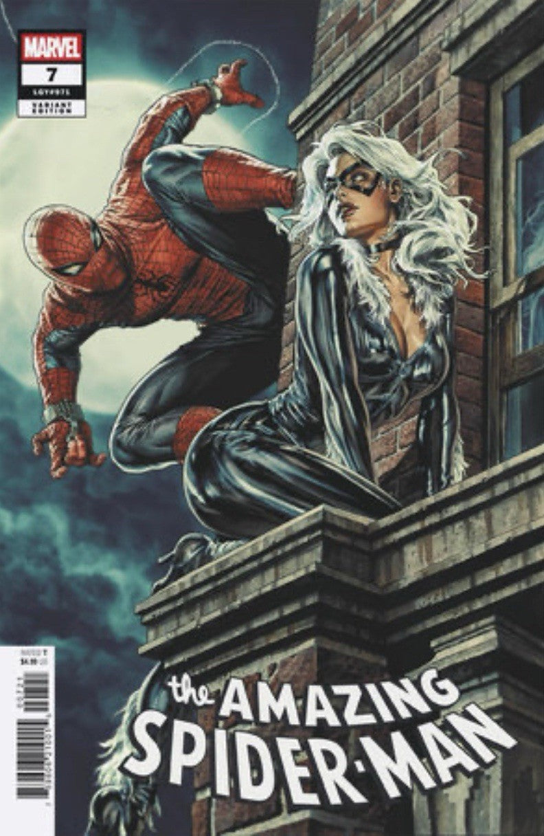 AMAZING SPIDER-MAN 7 LEE BERMEJO RATIO VIRGIN 2ND PRINTING VARIANT 1:25