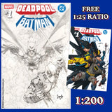Batman / Deadpool, 1:25, 1:200, Greg Capullo
