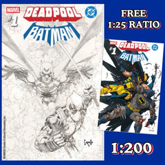 Batman / Deadpool, 1:25, 1:200, Greg Capullo
