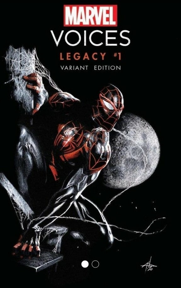 MARVEL'S VOICES LEGACY #1 GABRIELE DELL'OTTO VIRGIN MILES SPIDER-MAN CRAIN