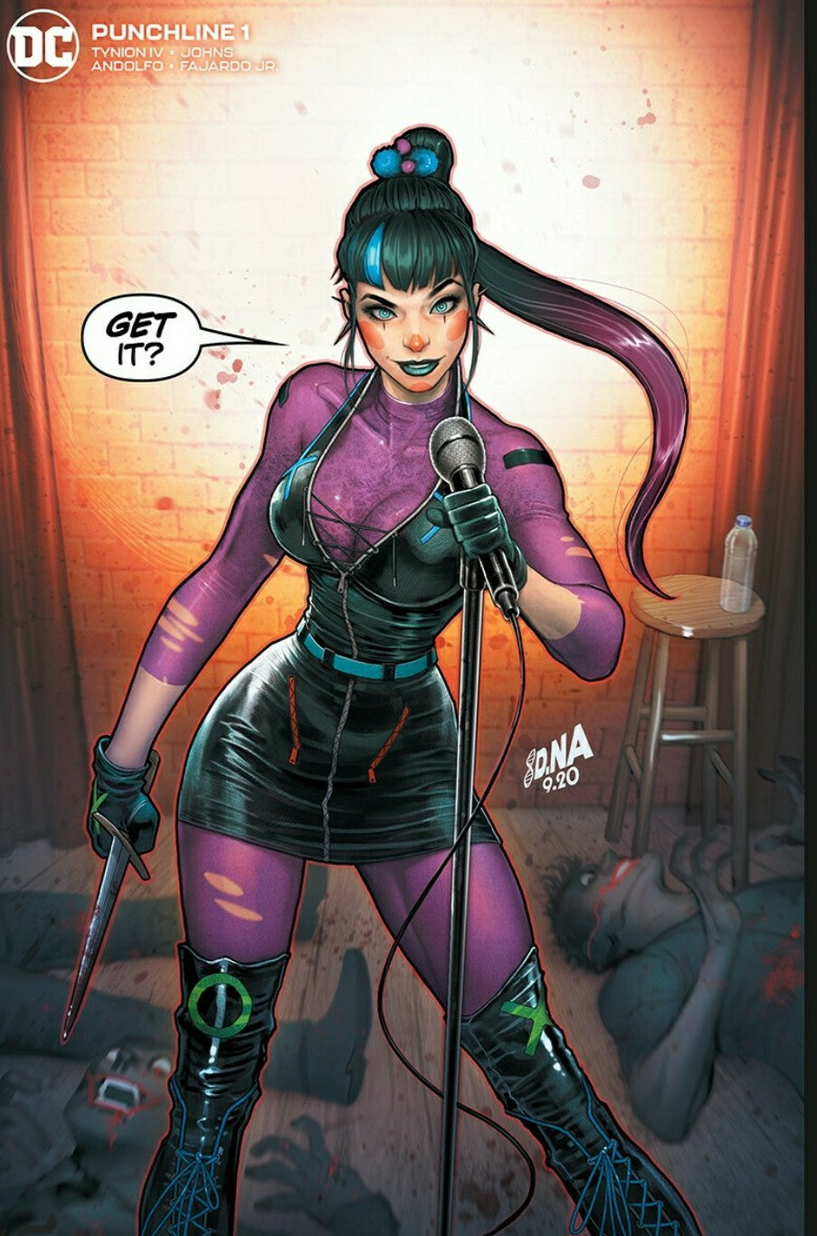 🤡🔥 PUNCHLINE SPECIAL #1 (ONE SHOT)   DAVID NAKAYAMA MINIMAL joker batman