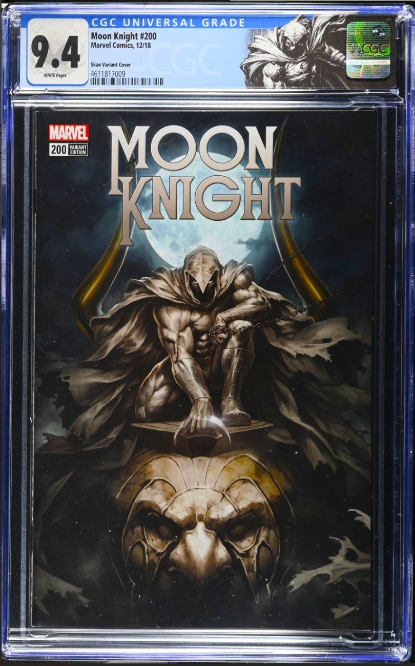 MOON KNIGHT #200 CGC 9.4 🔥 SKAN SRISUWAN VARIANT RETAILER EXCLUSIVE