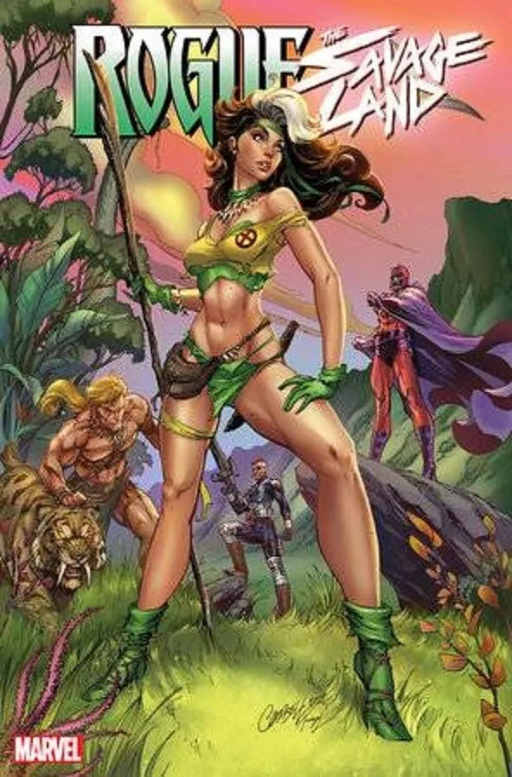 🔥🦕 [4 PACK] Rogue Savage Land #1 Scott Campbell Variant PRESALE 01/15/25 🔥 🦕