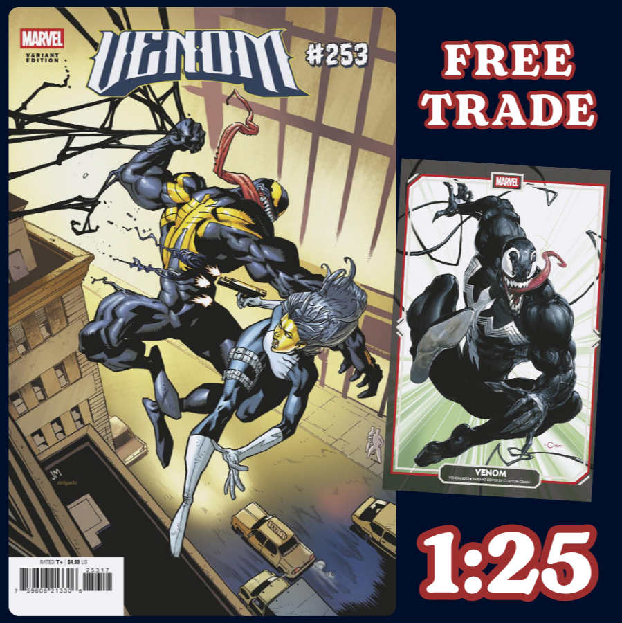 VENOM #253 🔥 JUSTIN MASON 1:25 VARIANT 1:25