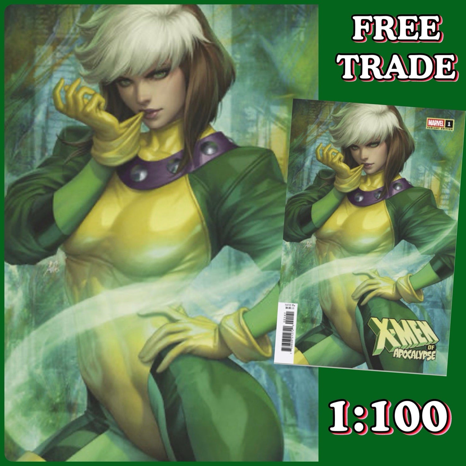 X Men Of Apocalypse #1 [1:100] Artgerm Virgin 🔥‼️