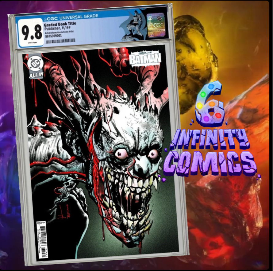 brian bolland, absolute batman, absolute joker, cgc, custom label, 9.8