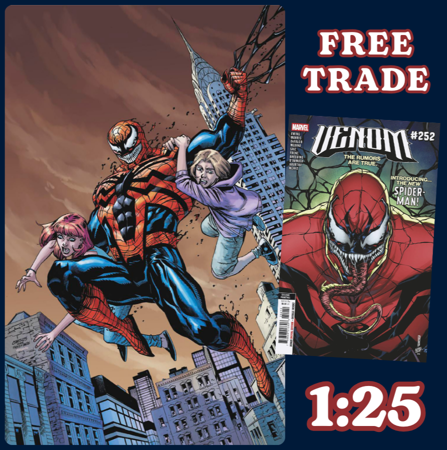 VENOM #252 🔥 1:25 CORY SMITH RATIO VIRGIN 2ND PRINTING VARIANT