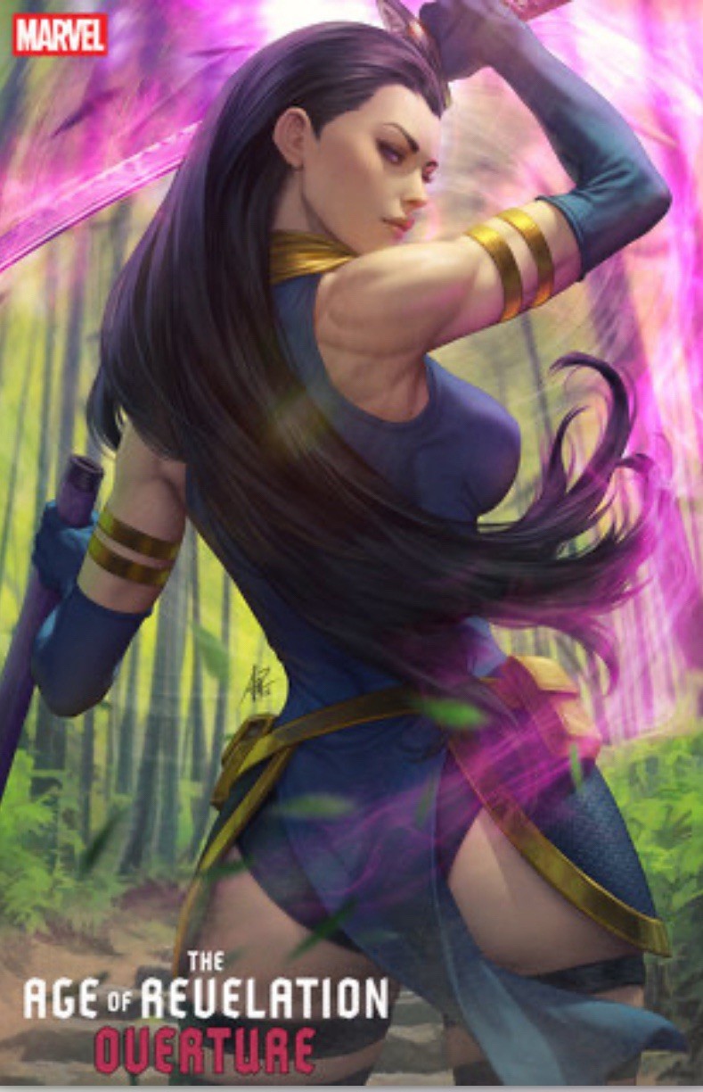 X-MEN AGE OF REVELATION OVERTURE #1 ARTGERM 1:100 RATIO VIRGIN VARIANT