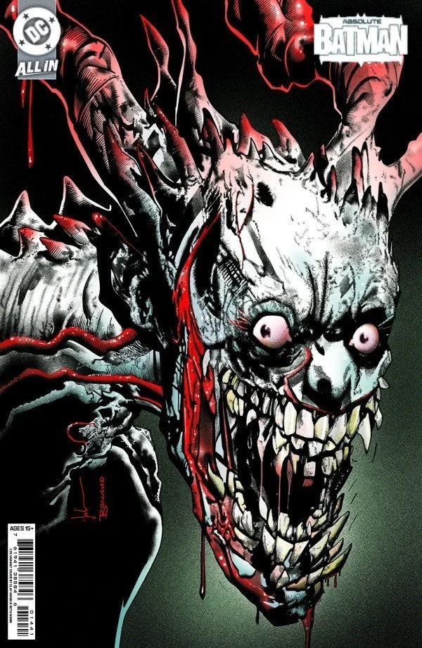 ABSOLUTE BATMAN #15 CGC 9.8 🔥 CVR D BRIAN BOLLAND JOCK CARD STOCK VARIANT