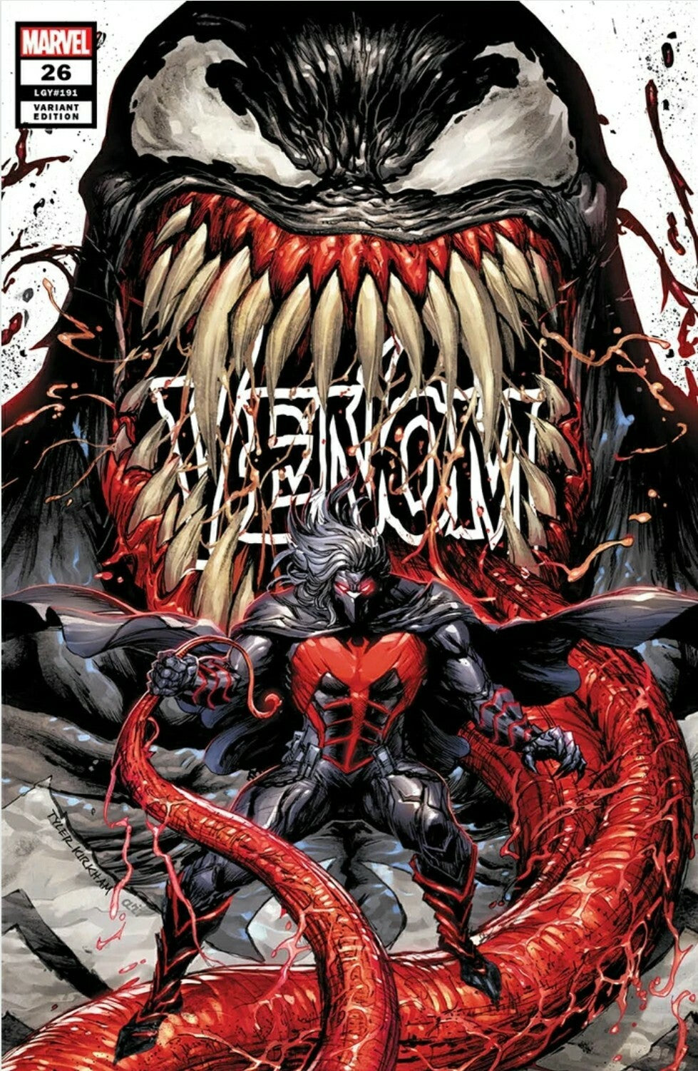 💥Venom #26  Kirkham Top Secret Virgin 🔥 Variant 1st New Character💥