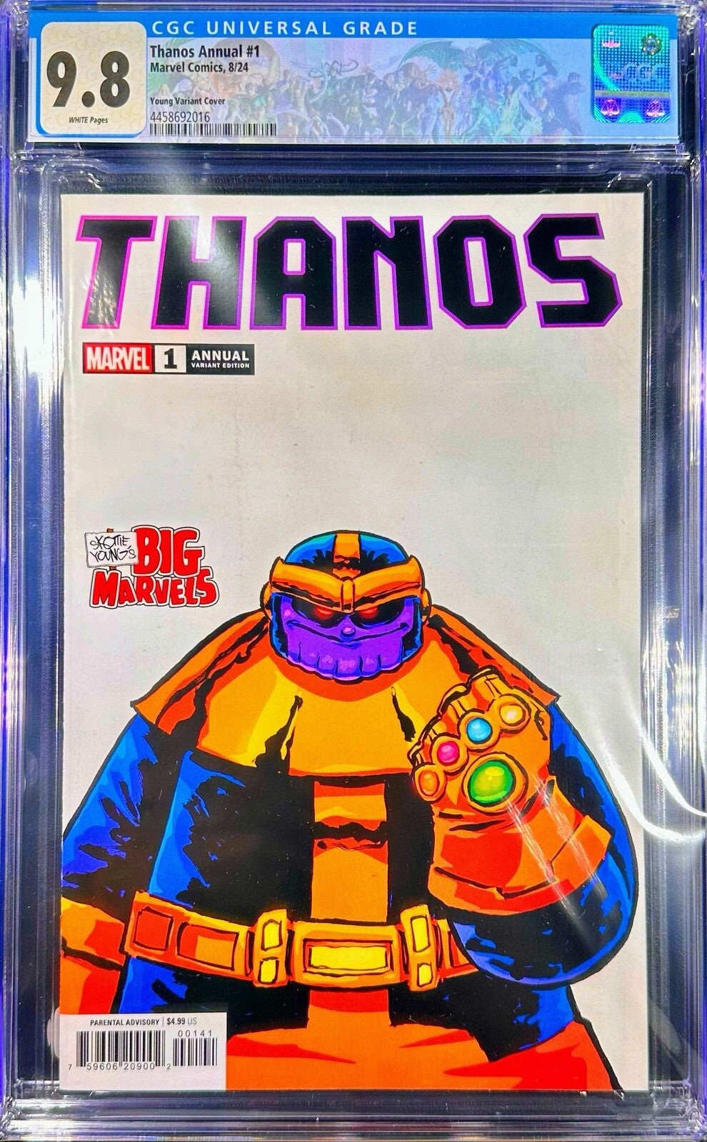 🔥🚨 THANOS ANNUAL #1 | SKOTTIE YOUNG'S BIG MARVEL VARIANT | CGC 9.8 🔥 Doom 1