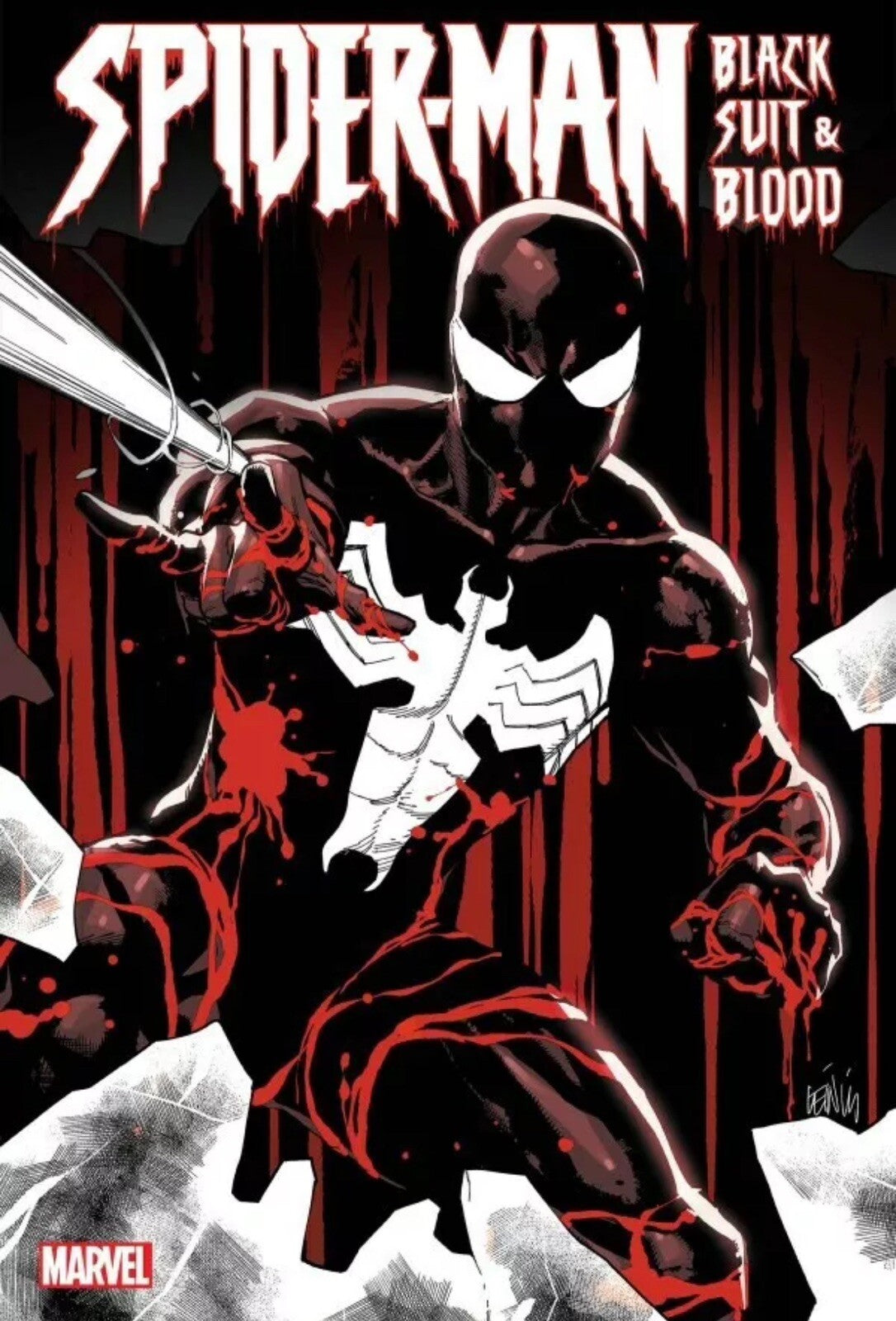 🔥5 Pack Spider-Man Black Suit & Blood #1 Main Cover A PRESALE 8/7  2024 🔥 ASM