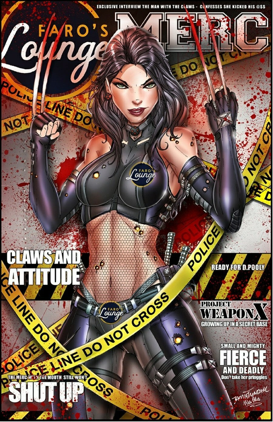 🔥 X-Men #10 Mayhew  Trade 🔥X23 Wolverine 🔥 PREORDER 🔥 Plus FARO LOUNGE MERC