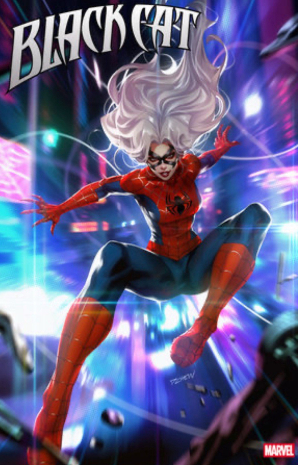 🔥🐈‍⬛[FREE] Black Cat #1 VIRGIN 1:50 DERRICK CHEW (8/20/25)‼️🔥