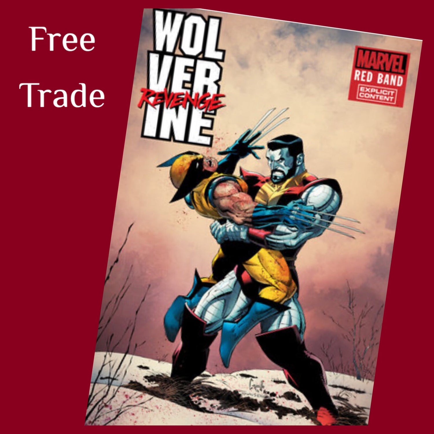 WOLVERINE REVENGE #3 RED BAND CAPULLO 1:100 HOMAGE