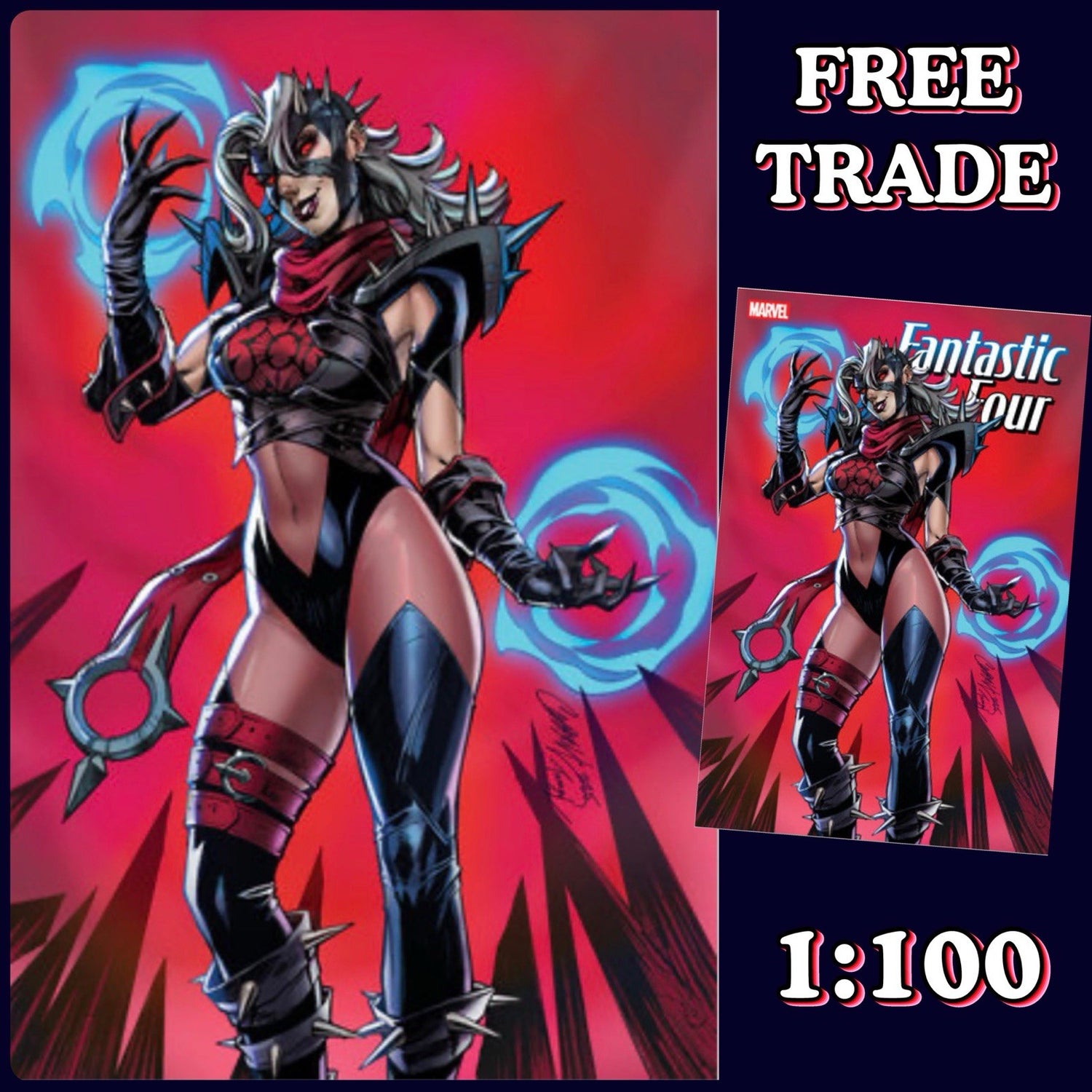 FANTASTIC FOUR #6 J SCOTT CAMPBELL VARIANT [1:100]  -MALICE 🔥