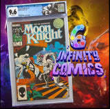 MOON KNIGHT #2 CGC 9.6 🌙 ARMANDO GIL 1985 KEY 1ST APP ARTHUR HARROW