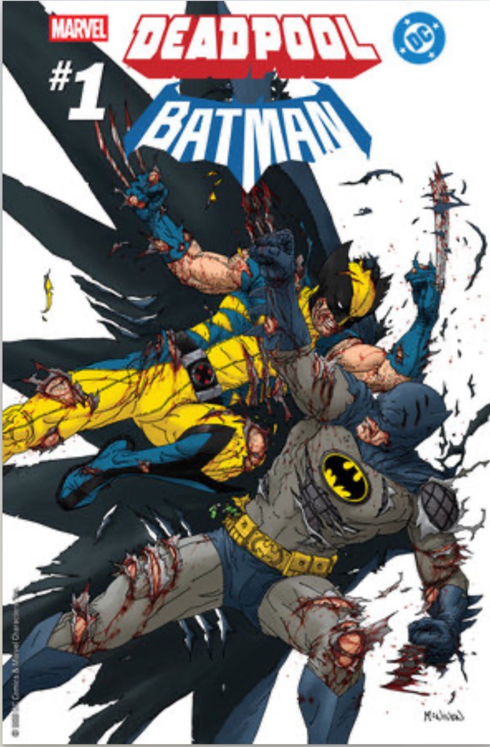 [FREE 1:25] MARVEL/DC: DEADPOOL/BATMAN #1 GREG CAPULLO 1:200 SKETCH VARIANT‼️🔥