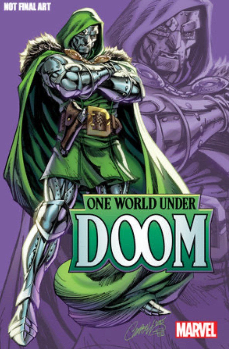 ONE WORLD UNDER DOOM #6 J. SCOTT CAMPBELL 1:100 VIRGIN VARIANT