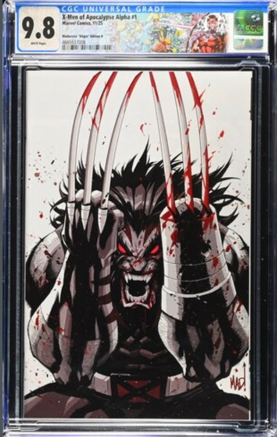 X-MEN OF APOCALYPSE ALPHA #1 🔥 1:200 JOE MADUREIRA SPOT COLOR VIRGIN VARIANT