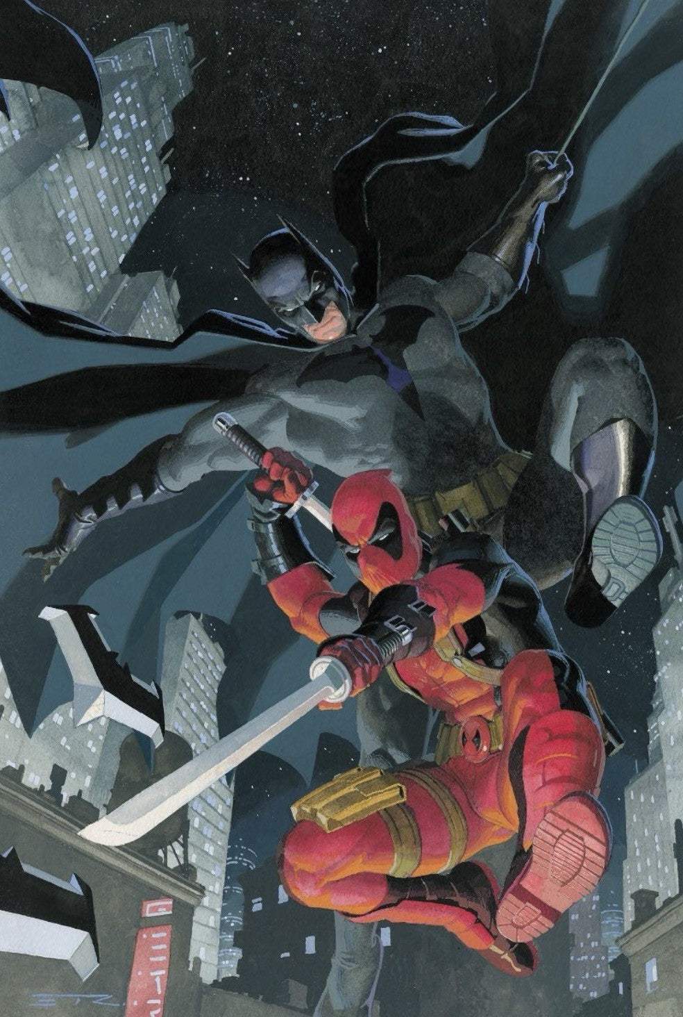 Deadpool Batman #1 Esad Ribic 1:50 VIRGIN Homage variant NM+