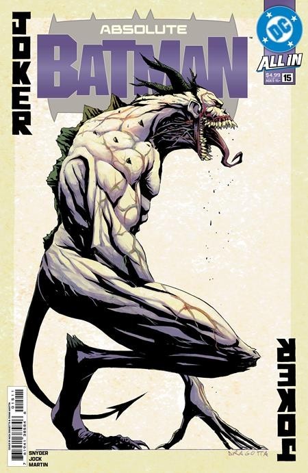 [FREE TRADE] ABSOLUTE BATMAN #15 🔥 IVAN TAO (1ST ABSOLUTE JOKER) LTD 1000